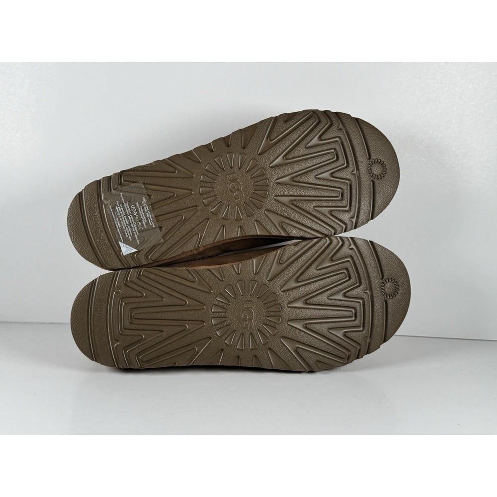 UGG Tasman Slippers Men's Size 9 Chestnut 5950 Brand New With Box - Picture 4 of 5